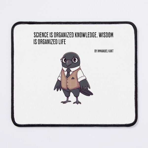 Item preview, Immanuel Kant Crow designed and sold by LemuellTrends.