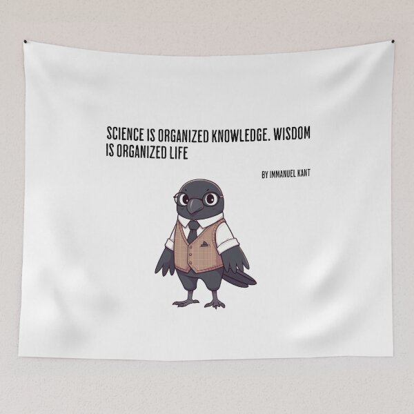 Item preview, Immanuel Kant Crow designed and sold by LemuellTrends.