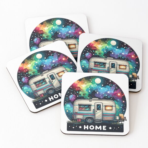 Item preview, Home RV Trailer Camper Caravan Adventure designed and sold by SportsT-Shirts.