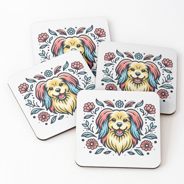 Item preview, Floral Tibetan Spaniel designed and sold by TheAnimalZ00.