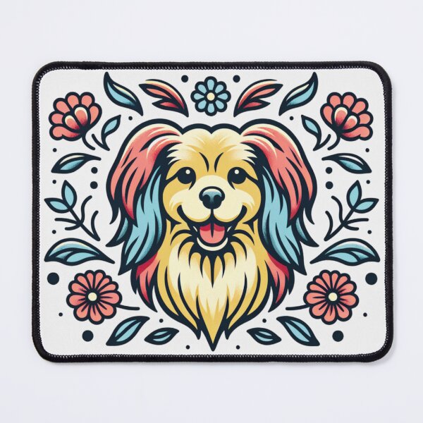 Item preview, Floral Tibetan Spaniel designed and sold by TheAnimalZ00.