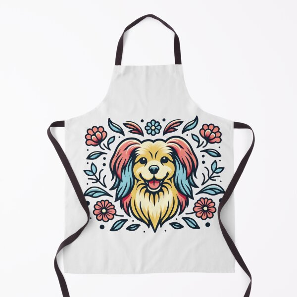 Item preview, Floral Tibetan Spaniel designed and sold by TheAnimalZ00.