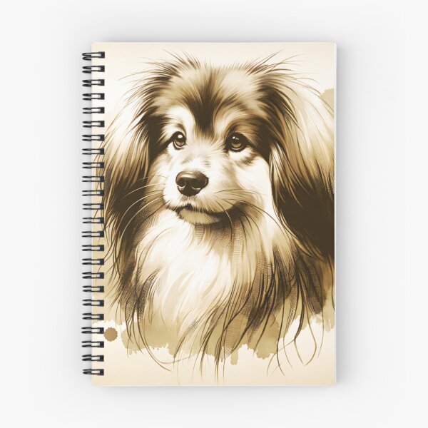 Item preview, Vintage Watercolor Tibetan Spaniel  designed and sold by TheAnimalZ00.