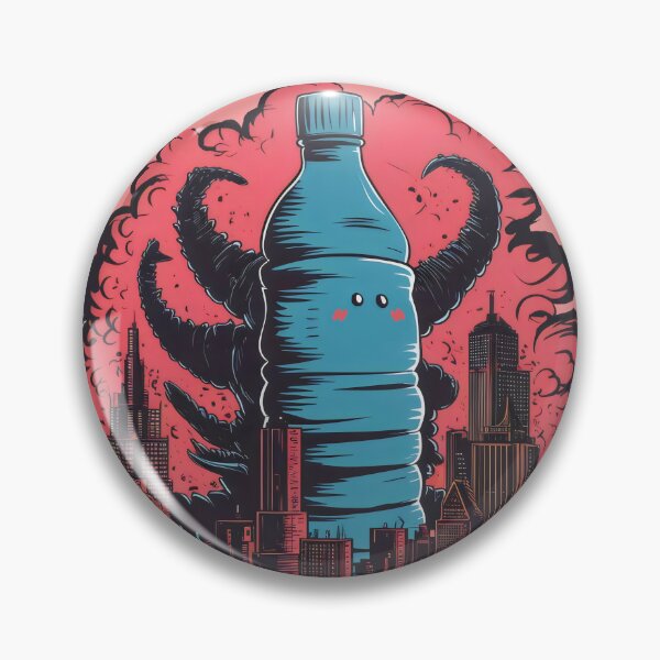 Item preview, Botella De Plástico Kaiju designed and sold by Delusion Tees.