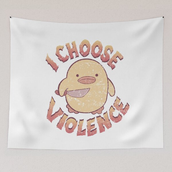 Item preview, "I Choose Violence" | Chick With Knife designed and sold by LicencaPoetica.