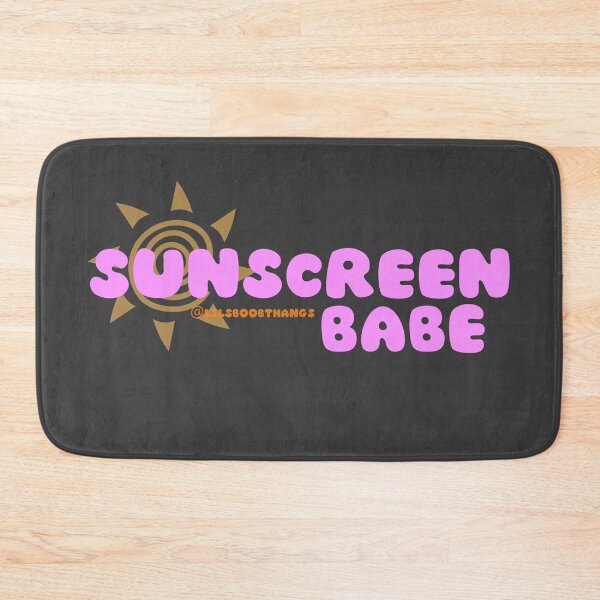 Item preview, Sunscreen Babe, sunscreen everyday, wear your SPF vb | @lilsboobthangs designed and sold by lilsboobthangs.