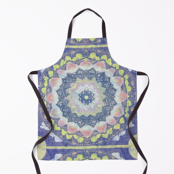 Item preview, Batik Desert Flower Mandala Spiritual Hippie Quilt Square designed and sold by AuroraXGreen.
