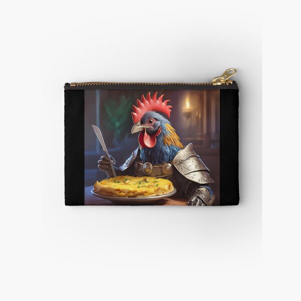 Item preview, High Crested Member of the Royal Dawn Patrol Presides Over a Spanish Tortilla Late for Breakfast designed and sold by Michael Cotto.