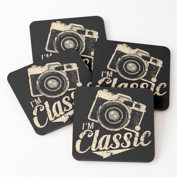 Item preview, I'm Classic Retro Camera Vintage Design designed and sold by Quirky Shirts.