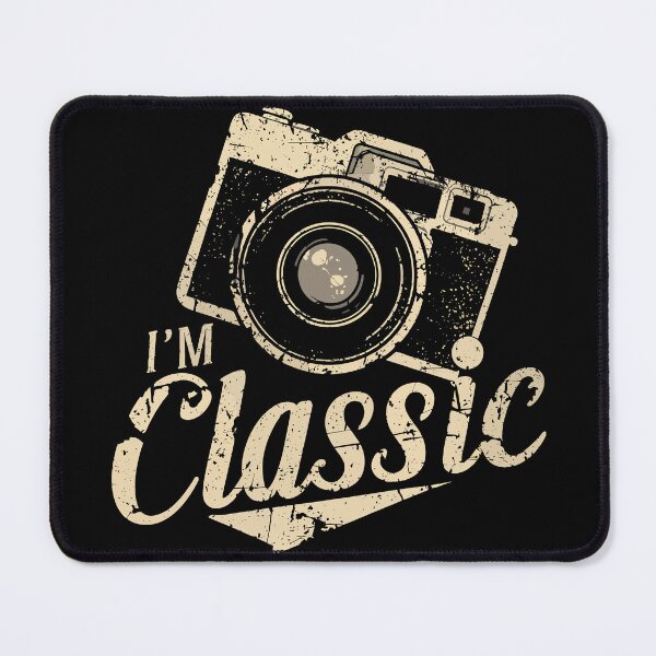 Item preview, I'm Classic Retro Camera Vintage Design designed and sold by Quirky Shirts.