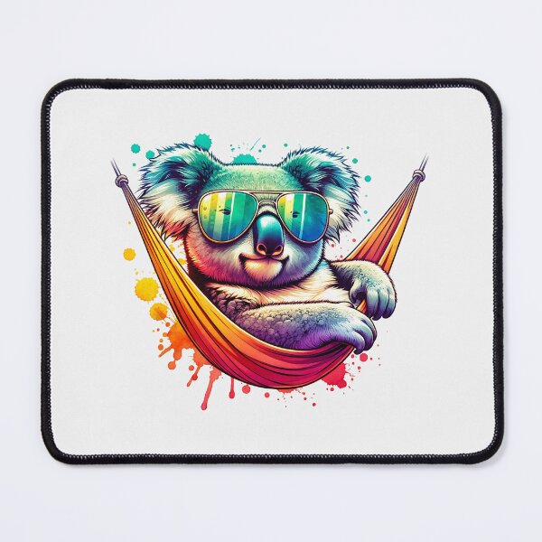 Item preview, Watercolor Koala Wearing Sunglasses designed and sold by TheAnimalZ00.