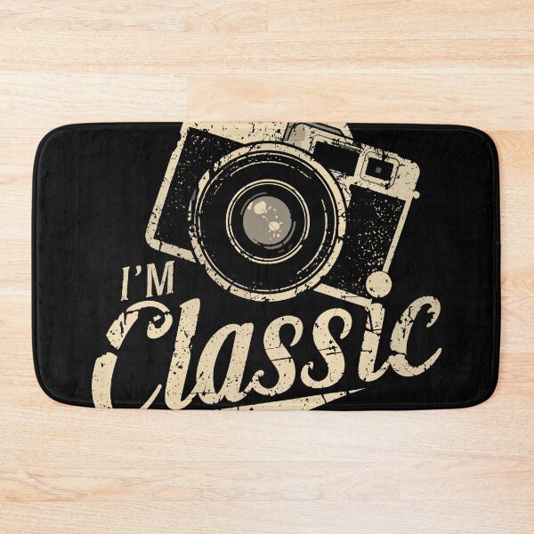Item preview, I'm Classic Retro Camera Vintage Design designed and sold by Quirky Shirts.