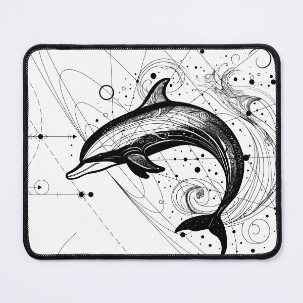 Item preview, space dolphin designed and sold by aliraweb.