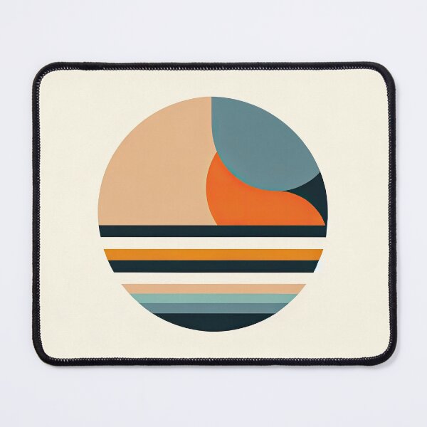 Item preview, abstract minimalist design with simple shapes designed and sold by SunkenCost.