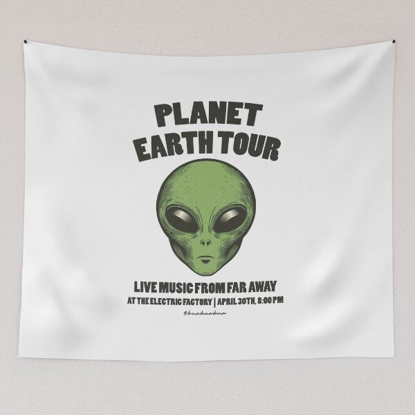 Item preview, Planet Earth Tour designed and sold by BUABUABUA.