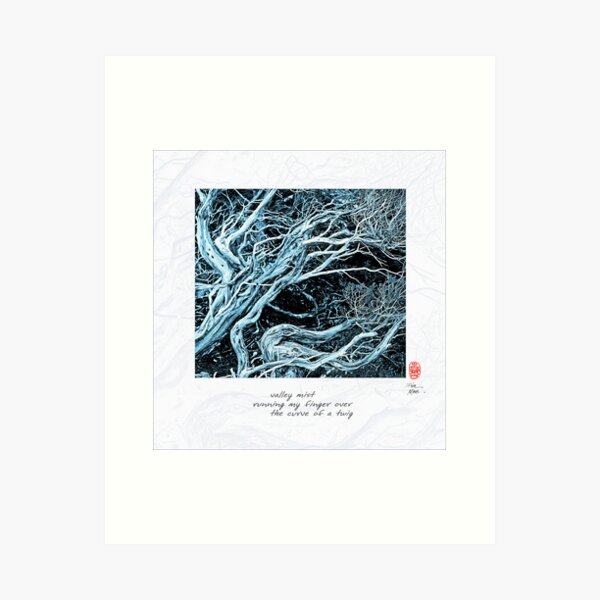 Valley Mist Art Print