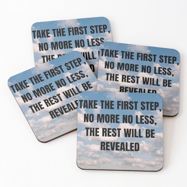 Item preview, "Take the First Step: No More, No Less - Inspirational Apparel for Dreamers" designed and sold by Mrpalaad.
