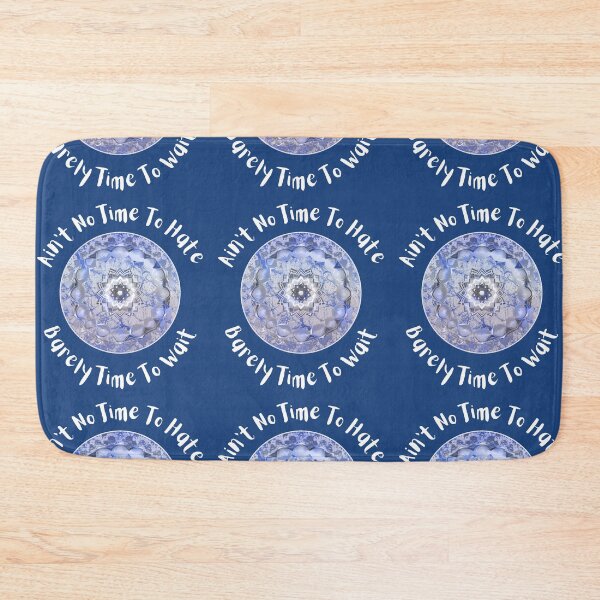 Item preview, Ain't No Time to Hate Barely Time to Wait batik style Mandala designed and sold by AuroraXGreen.