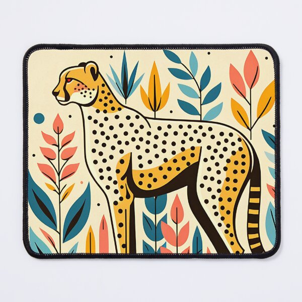 Item preview, Cheetah And Plants designed and sold by TheAnimalZ00.
