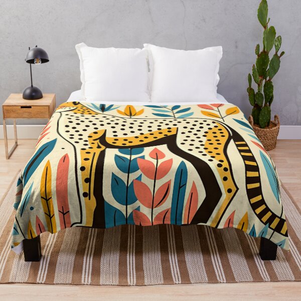 Item preview, Cheetah And Plants designed and sold by TheAnimalZ00.