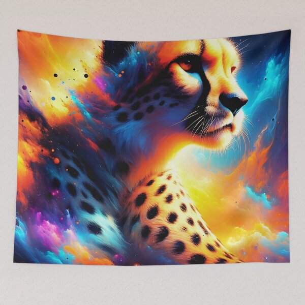 Item preview, Space Galaxy Cheetah designed and sold by TheAnimalZ00.