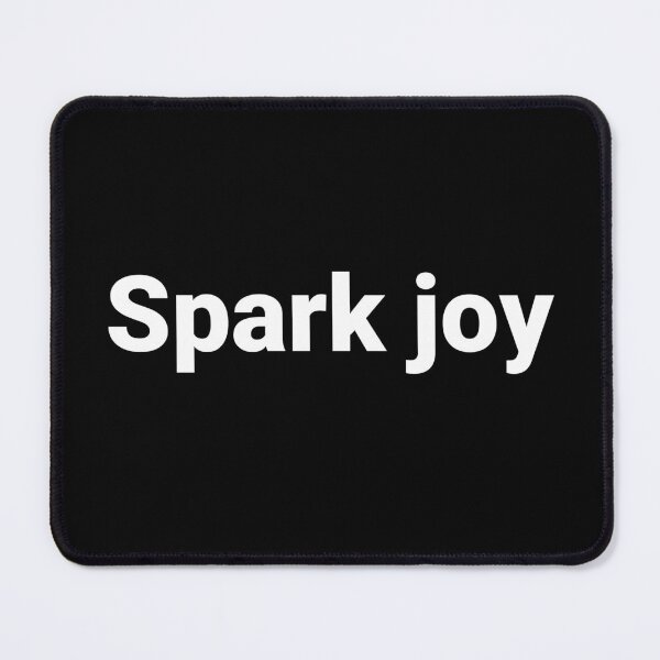 Item preview, Spark joy designed and sold by Text-based T-Shirts and Gifts.