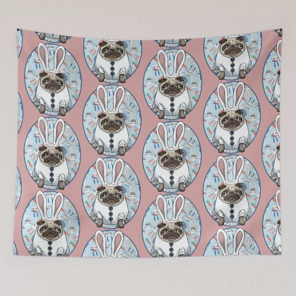 Item preview, Easter Puggy designed and sold by FivePugs.