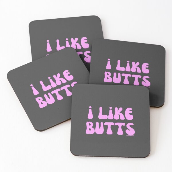 Item preview, I like butts, pink, v8b | @lilsboobthangs designed and sold by lilsboobthangs.