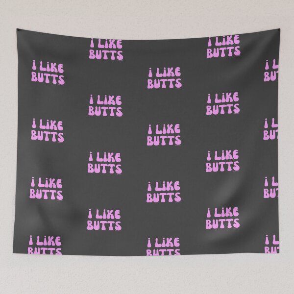 Artikelvorschau, Ich mag Hintern, Pink, V8B | @lilsboobthangs entworfen und verkauft von lilsboobthangs.