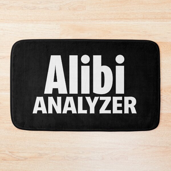 Item preview, Alibi Analyzer designed and sold by Shrouded Unraveled.