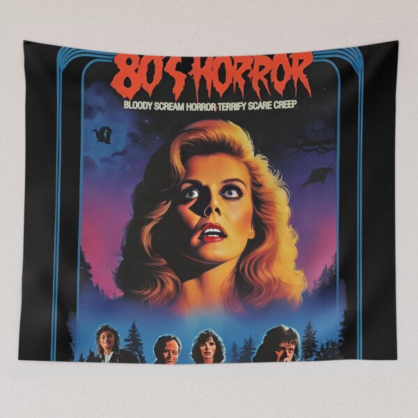 Item preview, horror vintage vhs designed and sold by aliraweb.