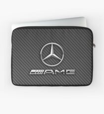 mercedes amg logo carbon Laptop Sleeve