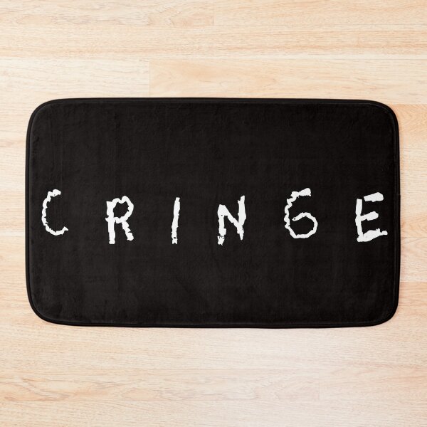 Item preview, C  R  I  N  G  E- White Text designed and sold by DeadPanDesigns.