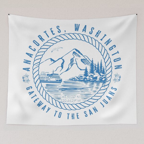 Item preview, ANACORTES - Gateway to San Juans designed and sold by dzk9designs.