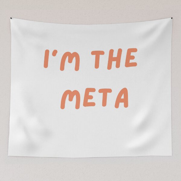 Item preview, Strong I'm the Meta Confident Saying designed and sold by DudzDesignz.