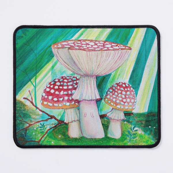 Item preview, Mushrooms deep designed and sold by Dawnflower creations.