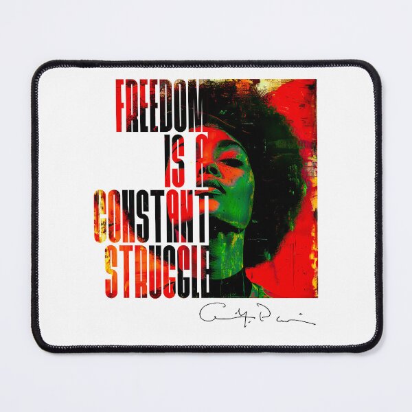 Item preview, Freedom Is A Constant Struggle Juneteenth Angela Davis Quote designed and sold by TQDitty.