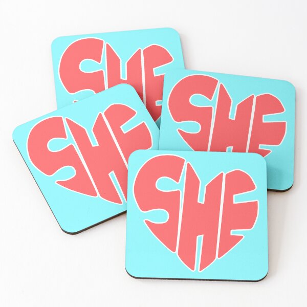 Item preview, Pronoun Heart "She" designed and sold by Tobias Rivok.