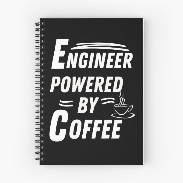 Item preview, Engineer powered by coffee designed and sold by annoying-shirts.