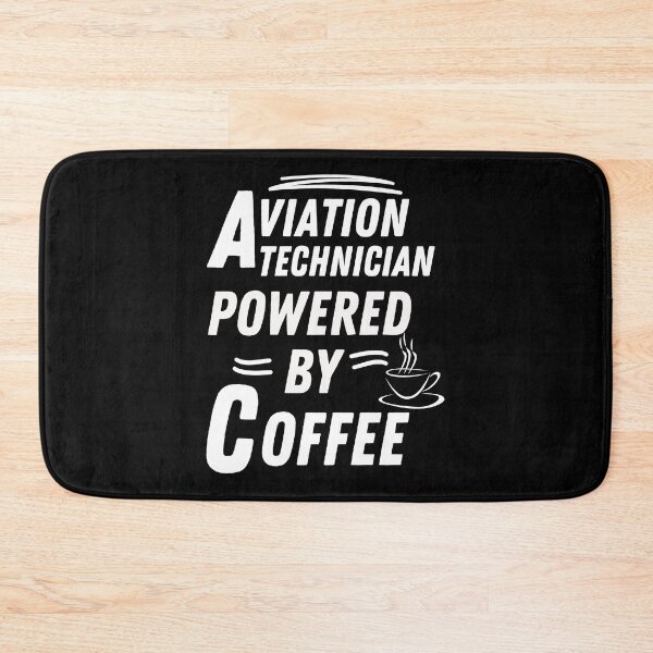 Item preview, Aviation Technician powered by coffee designed and sold by annoying-shirts.