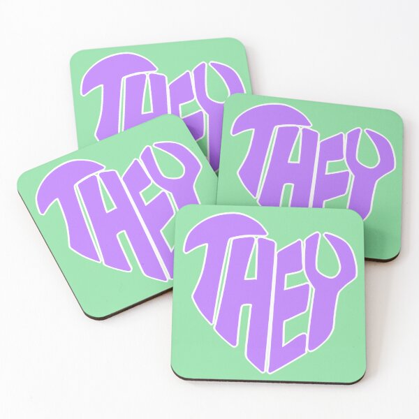 Item preview, Pronoun Heart "They" designed and sold by Tobias Rivok.