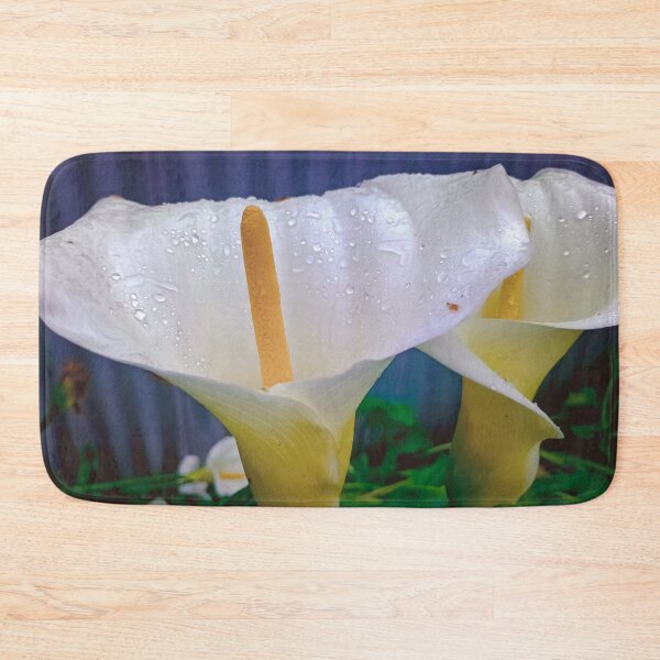 Item preview, Calla Lillies in the Rain - Eaglehawk, Victoria, Australia designed and sold by Steven Jodoin.