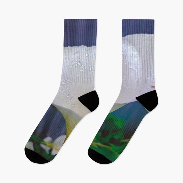 Item preview, Calla Lillies in the Rain - Eaglehawk, Victoria, Australia designed and sold by Steven Jodoin.