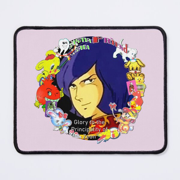 Item preview, Mobile Suit Gangweed Garma Zabi Charma Ultimate Fujoshi Yaoi Gift Idea Print designed and sold by MadAnglerPress.