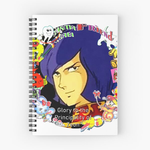 Item preview, Mobile Suit Gangweed Garma Zabi Charma Ultimate Fujoshi Yaoi Gift Idea Print designed and sold by MadAnglerPress.
