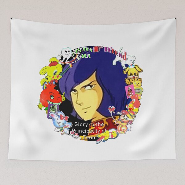 Item preview, Mobile Suit Gangweed Garma Zabi Charma Ultimate Fujoshi Yaoi Gift Idea Print designed and sold by MadAnglerPress.