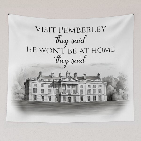 Item preview, Visit Pemberley They Said designed and sold by safirestar6.