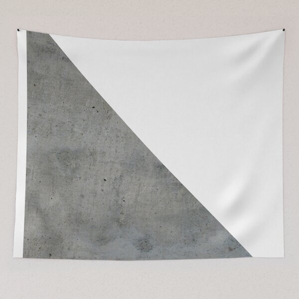 Item preview, Concrete grey and white geometric background designed and sold by by-jwp.
