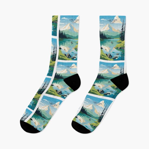 Item preview, Lake Clark National Park Alaskan Paradise designed and sold by NeuralVibe.