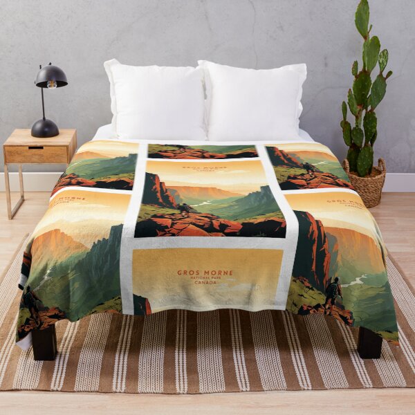 Item preview, Gros Morne National Park Rugged Landscape designed and sold by NeuralVibe.